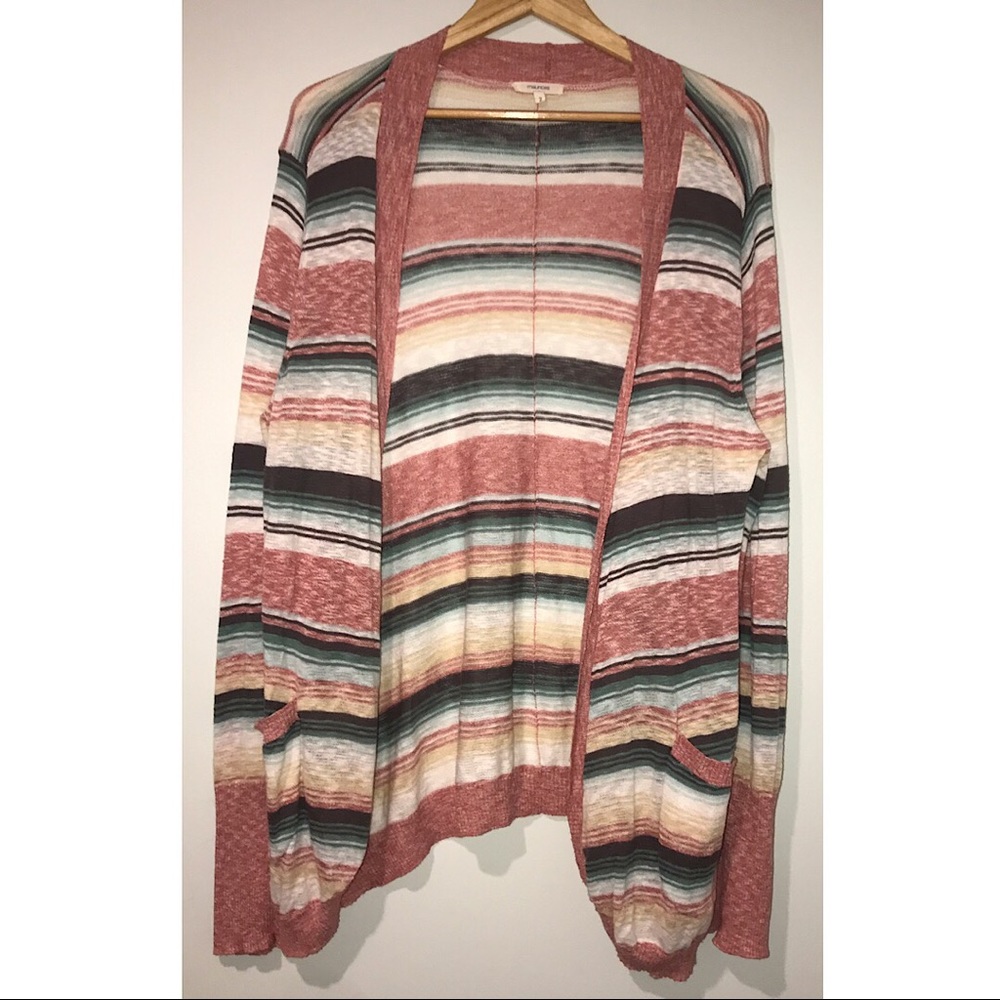 Striped Maurices Cardigan